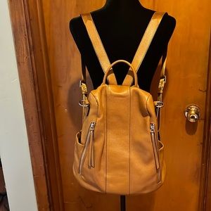 Leather Backpack Gently Used